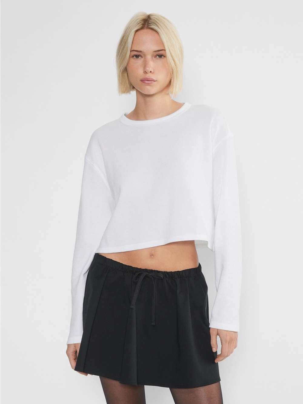 Sunday best waffle knit longsleeve